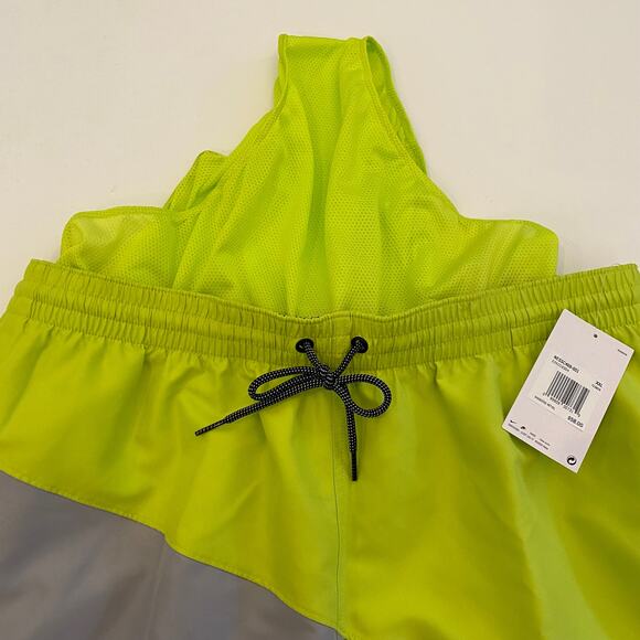 Nike Mens Gray Black Logo Jackknife Volley Brief Lined Swim Trunks Short XXL NWT - Picture 9 of 9